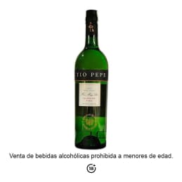 Jerez Tío Pepe   Fino muy Seco 750 ml