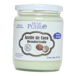 Aceite de coco De mi pueblo  desodorizado 473 ml