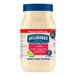 Mayonesa Hellmann’s  ligera con jugo de limón 730 g