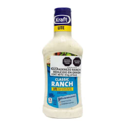 Aderezo Kraft  classic ranch lite 473 ml