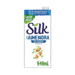 Alimento líquido Silk  almendra sin azúcar 946 ml