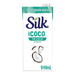 Alimento líquido Silk  de coco sin azúcar 946 ml