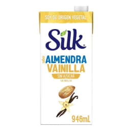 Alimento líquido Silk  almendra vainilla sin azúcar 946 ml