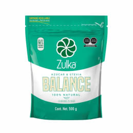 Azúcar y stevia Zulka  balance 500 g