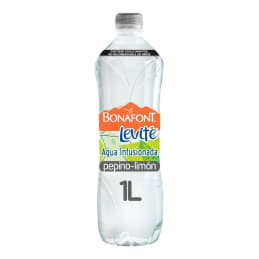 Agua Bonafont Levité sabor pepino limón 1 l