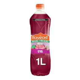 Agua Bonafont Aguas Frescas uva 1 l