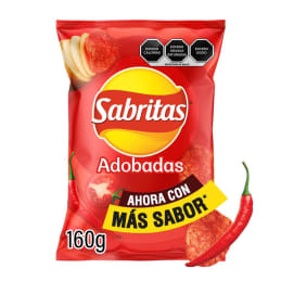 Papas fritas Sabritas  adobadas 160 g