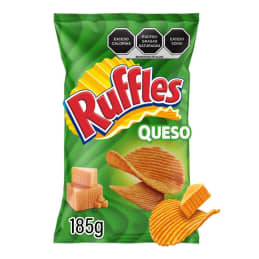 Papas Sabritas Ruffles sabor queso 185 g