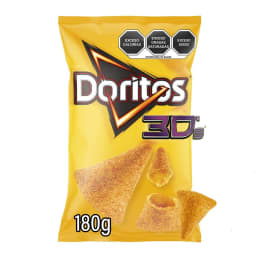 Botana Doritos 3Ds queso 180 g