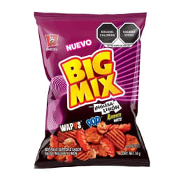 Botana Barcel Big Mix sabor salsa inglesa limón 55 g