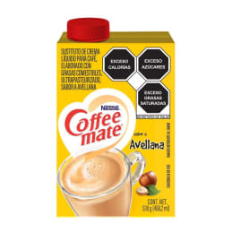 Sustituto de crema para café Coffee Mate  líquido sabor avellana 530 g