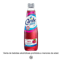 Bebida alcohólica preparada Caribe Cooler  tinto 300 ml