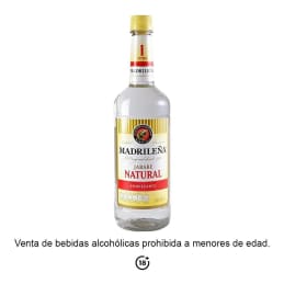 Jarabe Natural Madrileña   Endulzante 1 L