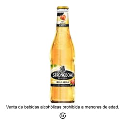 Bebida alcohólica Strongbow  de manzana 330 ml