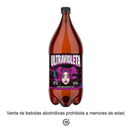 Bebida alcohólica preparada Medusa  ultravioleta con vodka y sabor uva 2 l