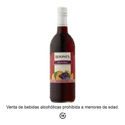 Bebida alcohólica preparada Boones   Sangría 750 ml