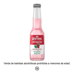 Bebida alcohólica preparada Corona Rifadita  limón frutos rojos 210 ml