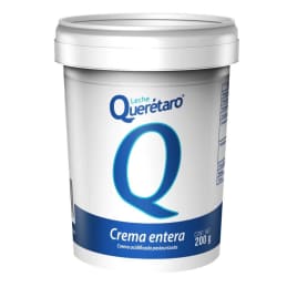 Crema Querétaro  acidificada pasteurizada 200 g