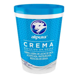 Crema Alpura reducida en grasa 900 ml