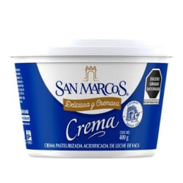 Crema San Marcos  ácida 400 gr