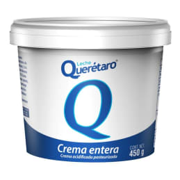 Crema Querétaro  acidificada pasteurizada 450 g