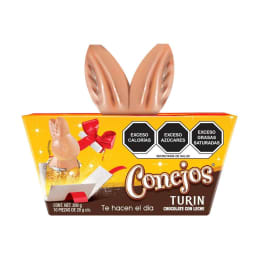 Chocolate con leche Turin Conejos 200 g