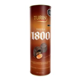 Chocolates semiamargos Turin  con relleno de tequila reserva 1800 reposado 200 g