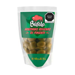 Aceitunas Búfalo  rellenas de pimiento 150 g