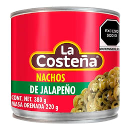 Nachos de jalapeño La Costeña  en escabeche 380 g