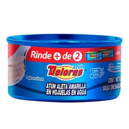 Atún Dolores  aleta amarilla en agua 295 g