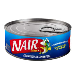 Atún Nair Plus en agua desmenuzado con 120 g