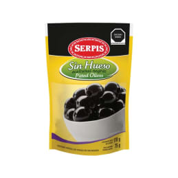 Aceitunas negras Serpis  sin hueso 170 g