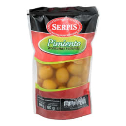 Aceitunas Serpis  rellenas de pimiento 160 g