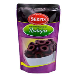 Aceitunas negras Serpis  en rodajas 175 g