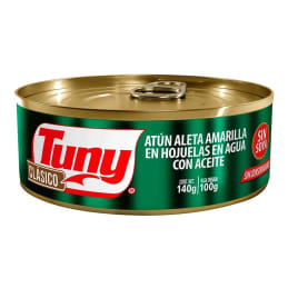 Atún Tuny  clásico en agua con aceite 140 g