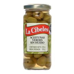 Aceitunas Cibeles  verdes sin hueso 235 g