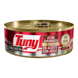 Atún Tuny  premium ahumado en aceite 140 g