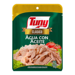 Atún Tuny  clásico en agua con aceite 75 g