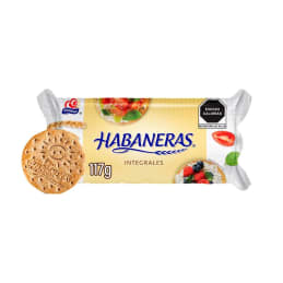 Galletas Gamesa Habaneras Clásicas trigo, salvado y germen 117 g