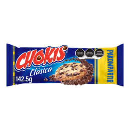 Galletas Gamesa Chokis clásica con chispas sabor chocolate 142.5 g