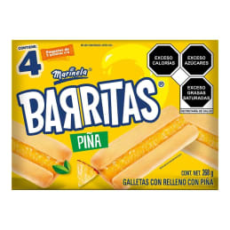 Barritas Marinela  con relleno sabor piña 268 g