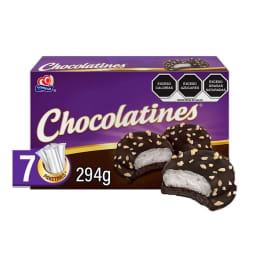 Galletas Gamesa Chocolatines con malvavisco, cobertura sabor a chocolate y cacahuate 294 g