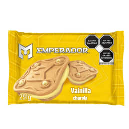 Galletas Gamesa Emperador tipo sándwich sabor vainilla 291 g