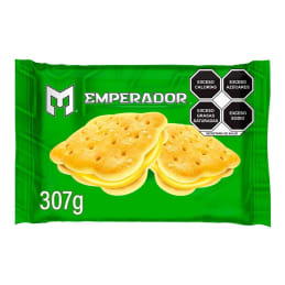 Galletas Gamesa Emperador Piruetas sabor limón 307 g