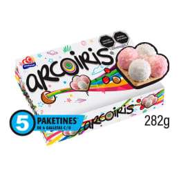 Galletas Gamesa Arcoiris sabor fresa con merengue sabor vainilla 282 g