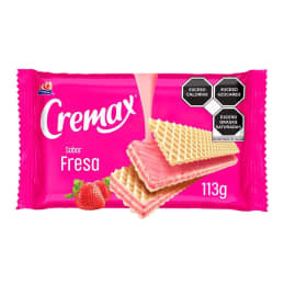 Galletas Gamesa Cremax wafer fresa 113 g