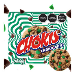 Galletas Gamesa Chokis sabor chocolate y menta 228 g