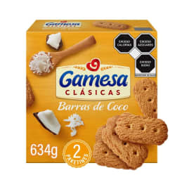 Galletas Gamesa Barras de coco clásicas 634 g