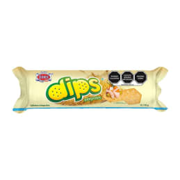 Galletas Dondé Dips integrales 110 g