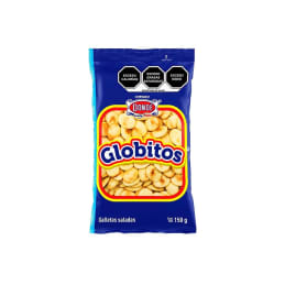 Galletas Dondé Globitos saladas 150 g